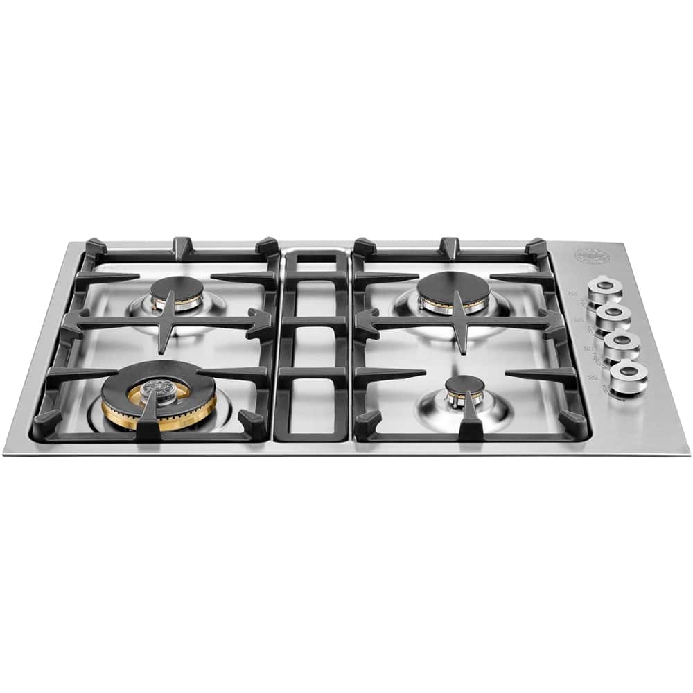 Bertazzoni Professional Series 30.2" Gas Cooktop Stainless steel at Pacific Sales