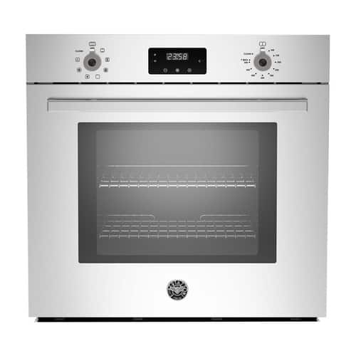 Bertazzoni - Professional 29.8" Built-In Single Electric Convection Wall Oven - Stainless steel - Front_Standard