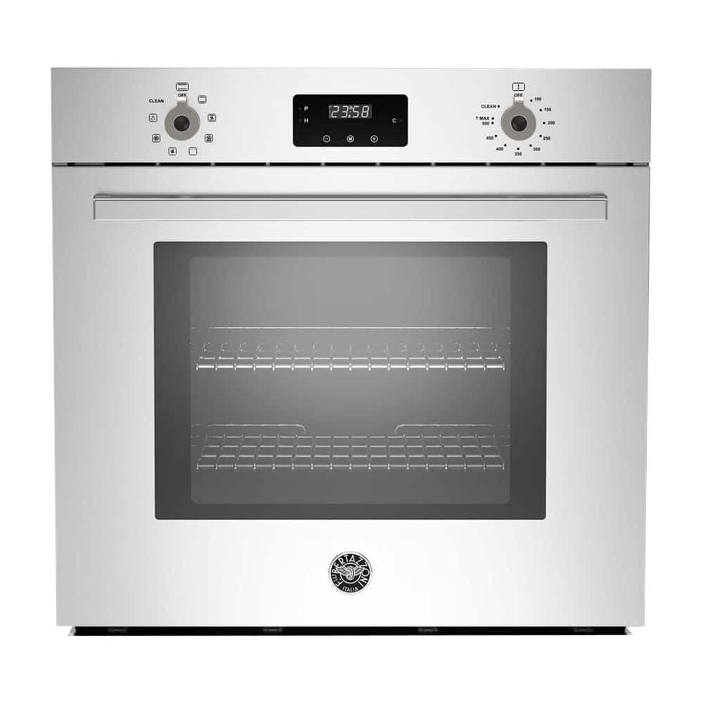Bertazzoni - Professional 29.8" Built-In Single Electric Convection Wall Oven - Stainless steel - Front_Zoom