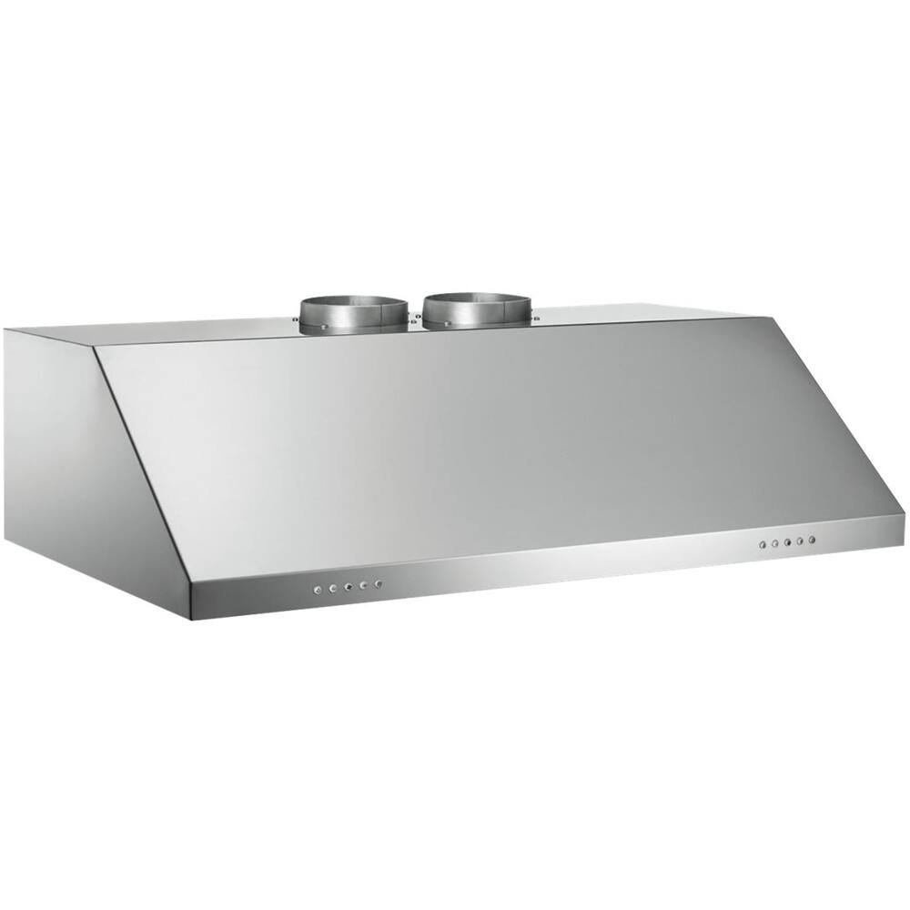 Bertazzoni - Professional Series 36" Convertible Range Hood - Stainless steel - Front_Zoom