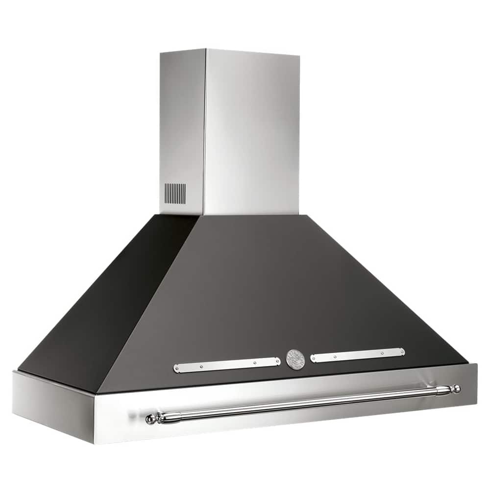 Bertazzoni - Heritage Series Canopy - Matt Black - Front_Zoom