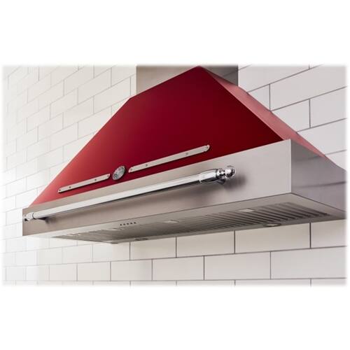 Bertazzoni - Heritage Series Canopy - Matt Burgundy - Front_Standard
