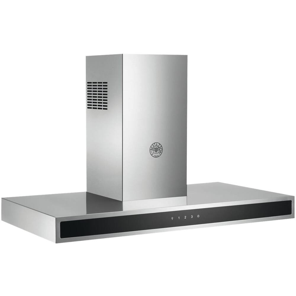 Bertazzoni - Design Series 36" Convertible Range Hood - Stainless steel - Front_Zoom