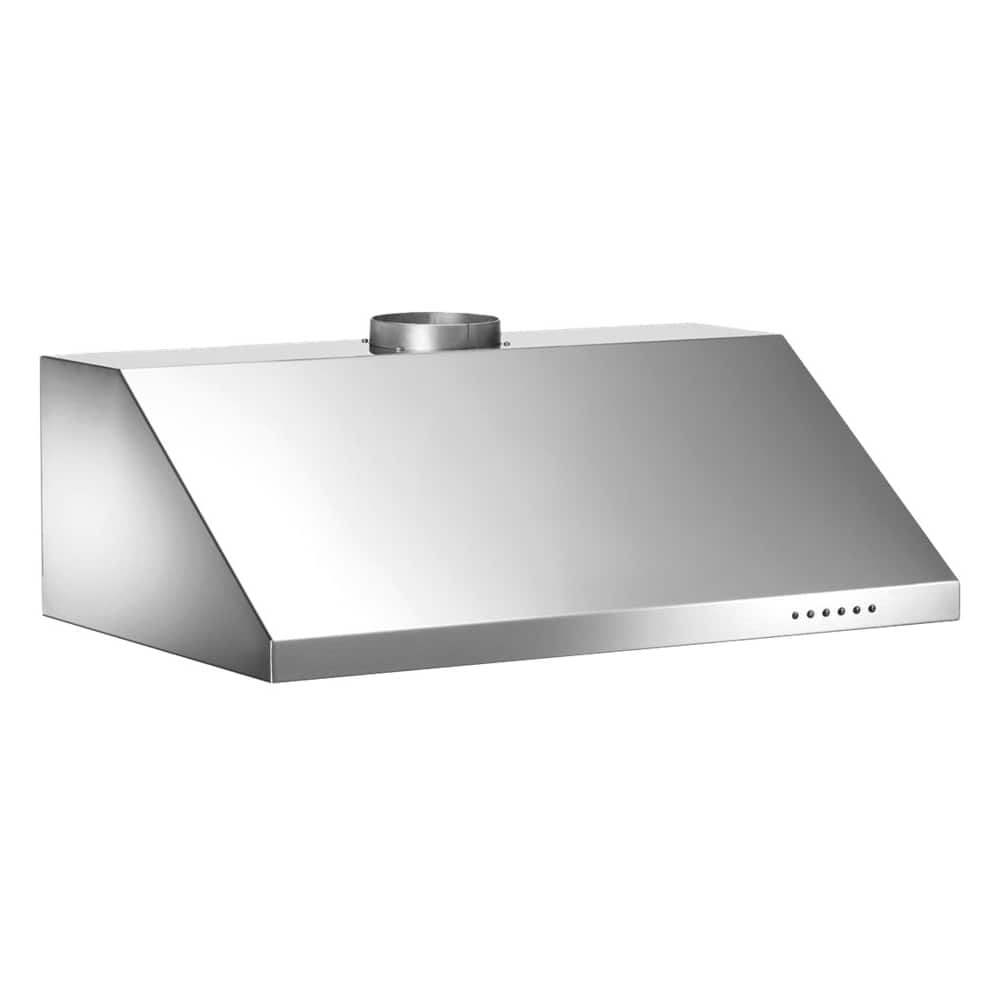 Bertazzoni - Professional Series 36" Externally Vented Range Hood - Stainless steel - Front_Zoom