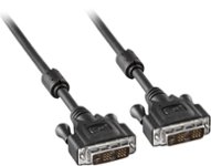 Insignia - 6.5’ DVI-D Single Link Cable - Black