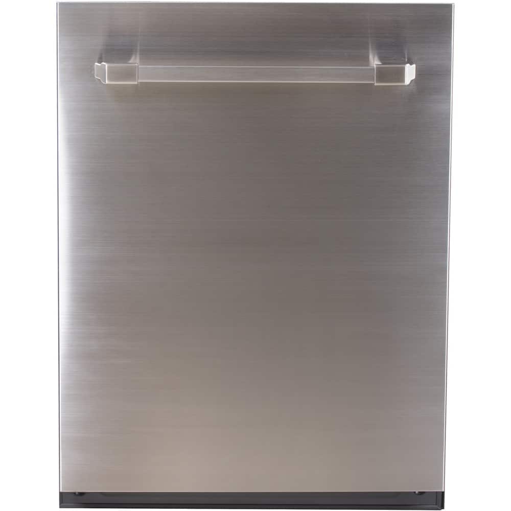 Dacor - 24" Front Control Built-In Dishwasher with Stainless Steel Tub - Stainless steel - Front_Zoom