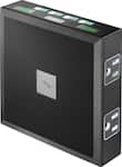 Rocketfish - 6-Outlet/4-USB Wall Tap Surge Protector - Black