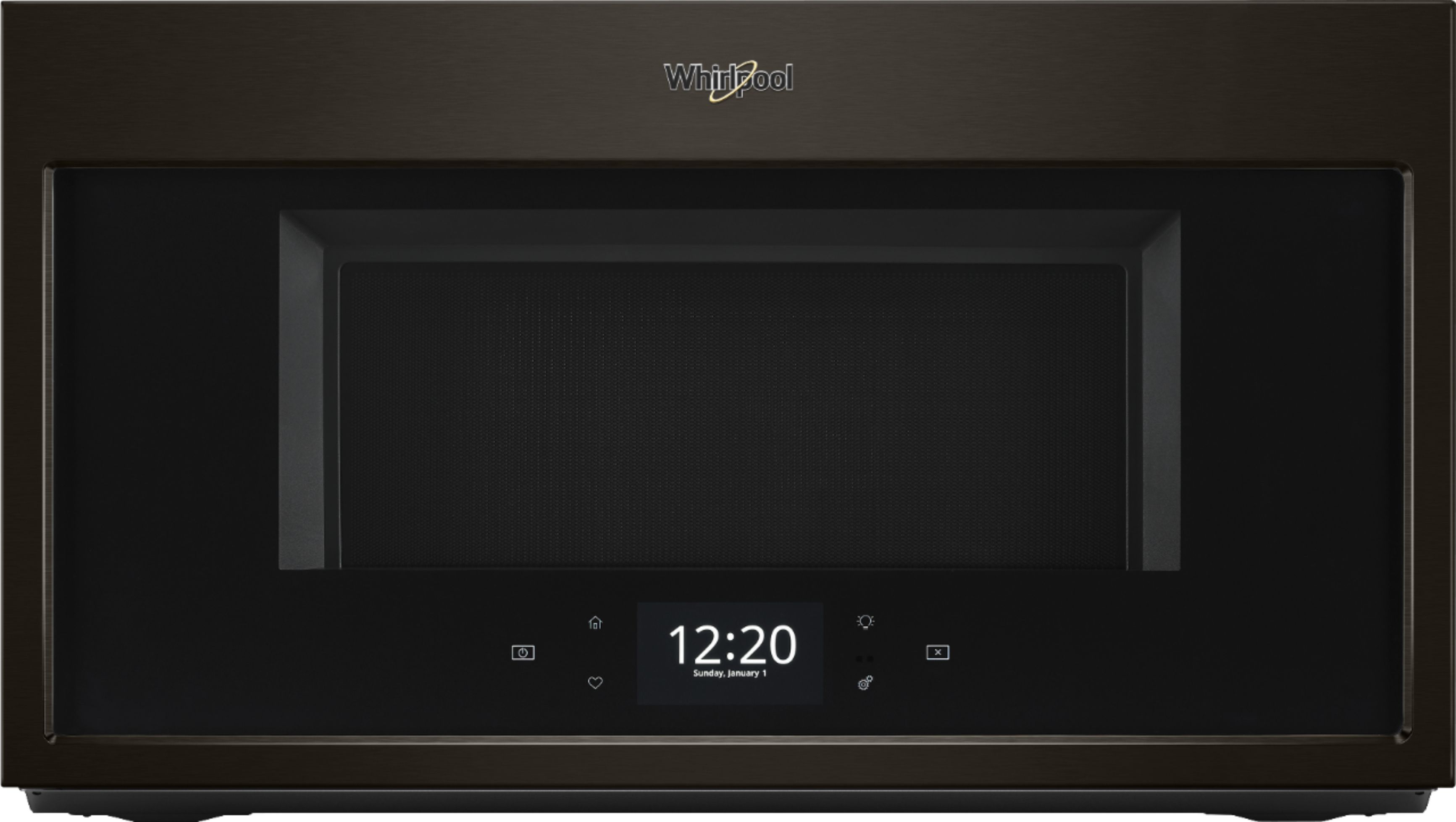Whirlpool - 1.9 Cu. Ft. Convection Over-the-Range Microwave - Black