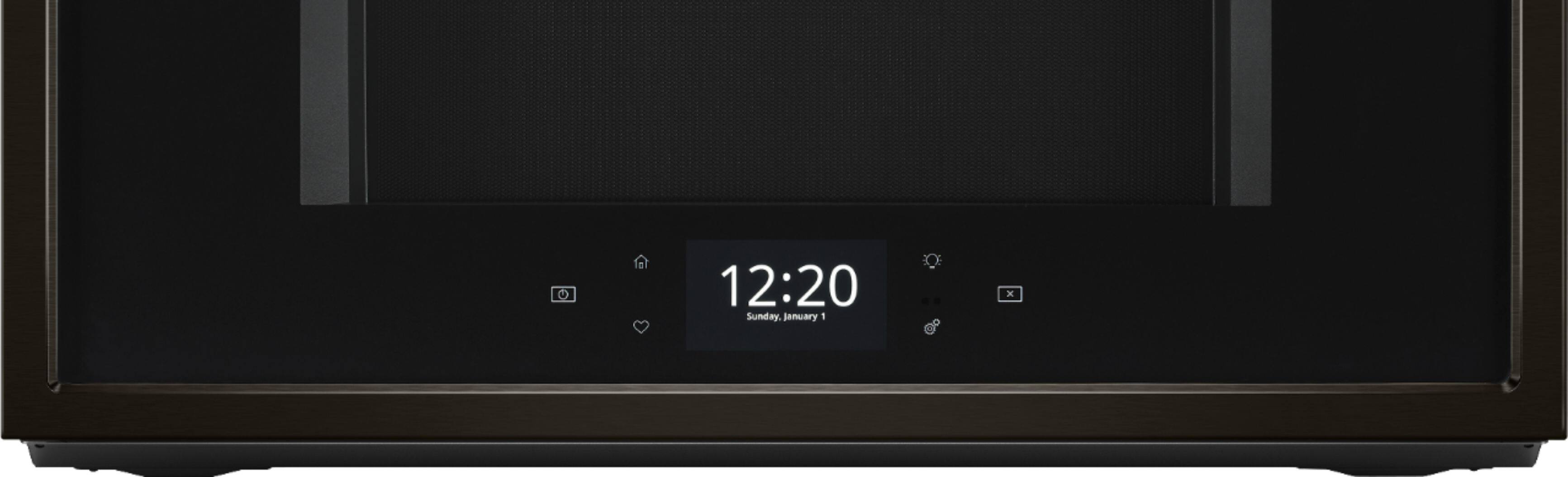 Whirlpool - 1.9 Cu. Ft. Convection Over-the-Range Microwave - Black stainless steel - Alt_View_Standard_1