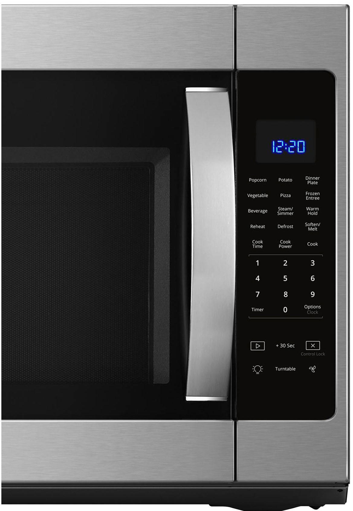 Whirlpool - 2.1 Cu. Ft. Over-the-Range Microwave with Sensor Cooking