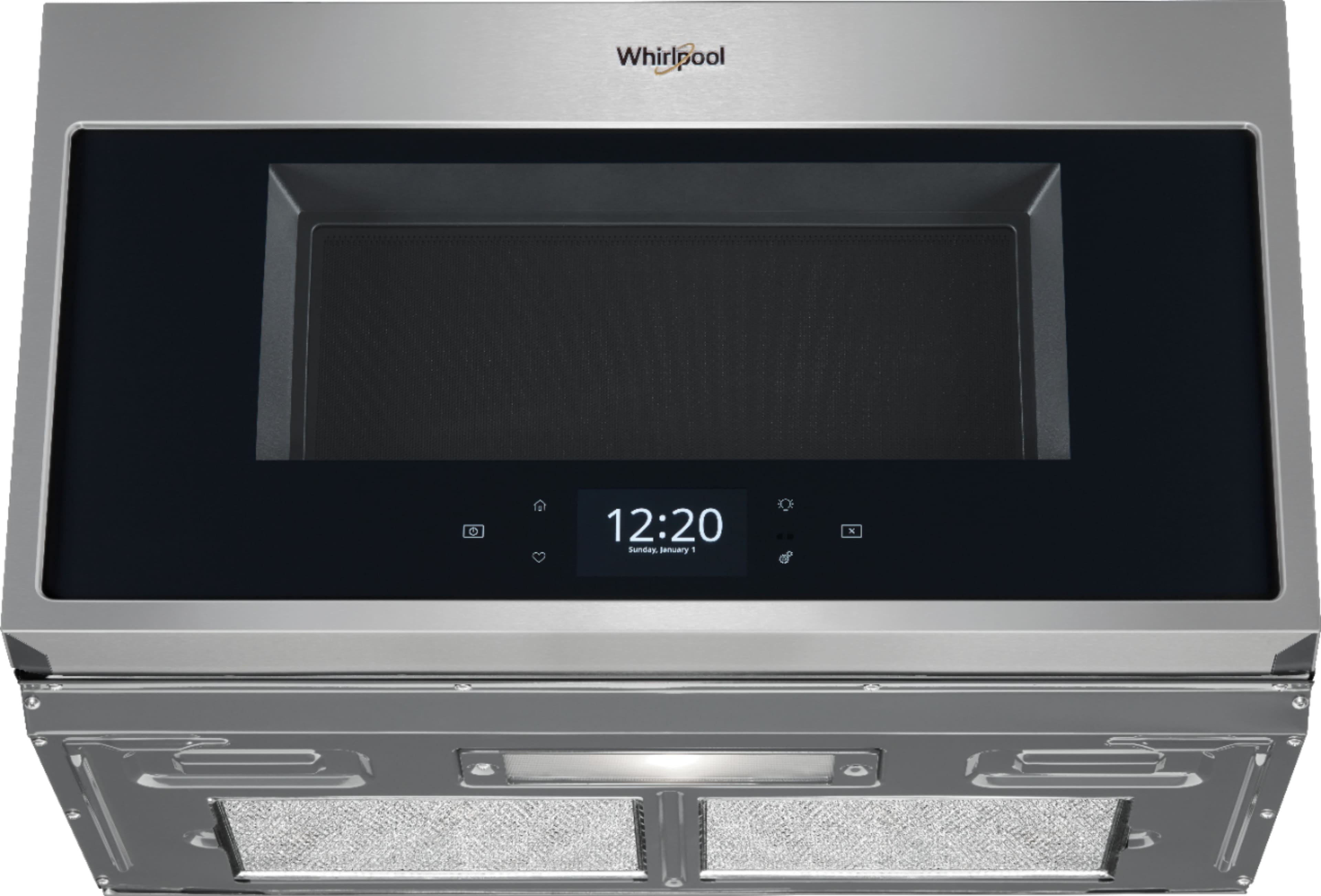 Whirlpool - 1.9 Cu. Ft. Convection Over-the-Range Microwave - Stainless steel - Alt_View_Standard_11