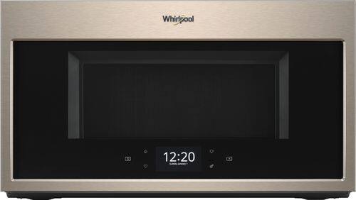 Whirlpool - 1.9 Cu. Ft. Convection Over-the-Range Microwave - Sunset bronze