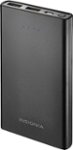 Insignia - 10,000 mAh Portable Charger for Most USB-Enabled Devices - Black