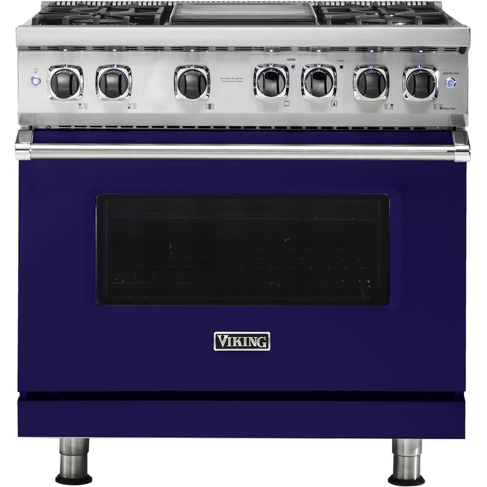 Viking 5.6 Cu. Ft. SelfCleaning Freestanding Dual Fuel Convection