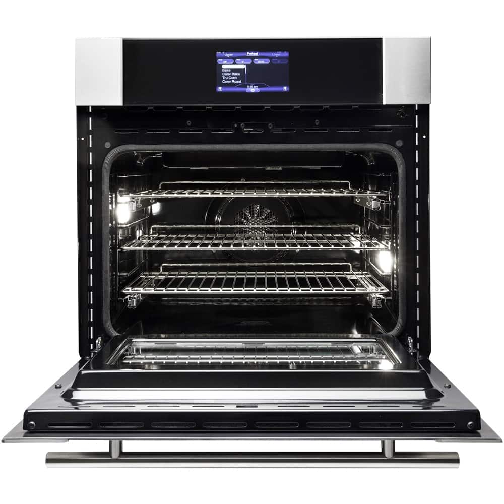 Viking - Virtuoso 6 Series 29.8" Built-In Single Electric Convection Wall Oven - Stainless steel - Alt_View_Standard_11