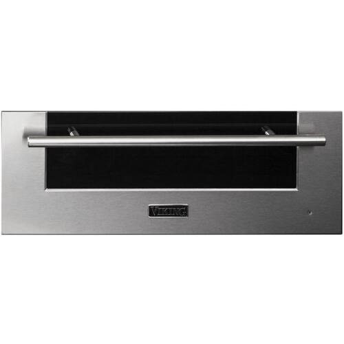 Viking - Virtuoso 6 Series 30" Warming Drawer - Stainless steel - Front_Standard