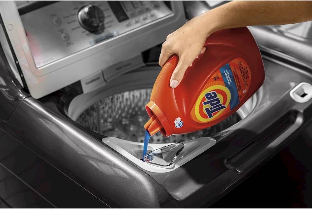 GE - 5.0 Cu. Ft. 13-Cycle Top-Loading Washer - Diamond Gray - Alt_View_Standard_15