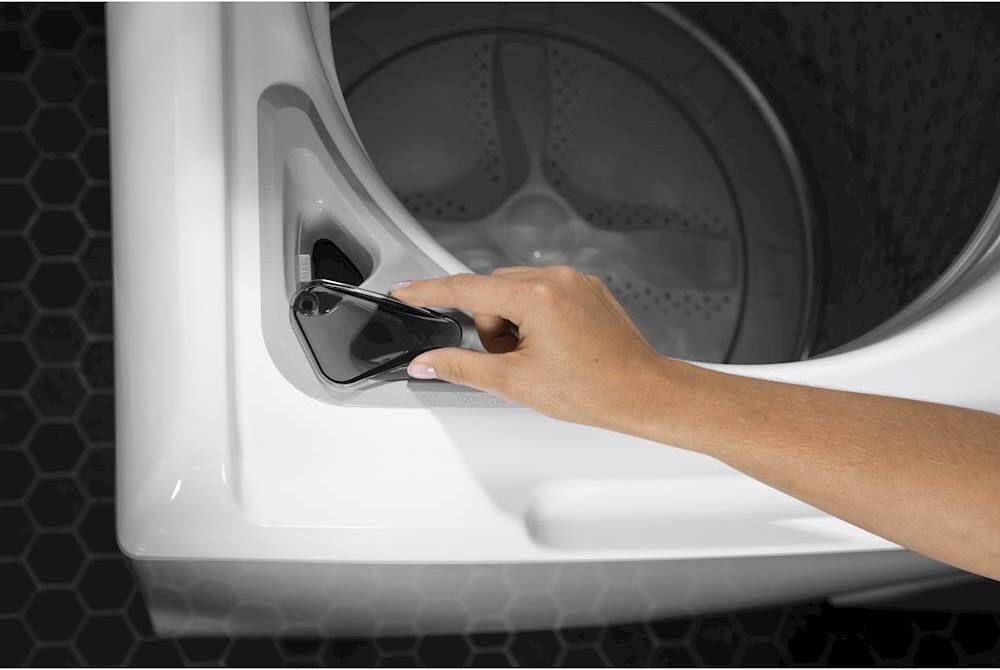 GE - 5.0 Cu. Ft. 13-Cycle Top-Loading Washer - White on White/Silver - Alt_View_Standard_14