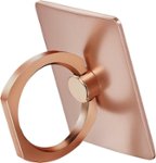 Insignia - Phone Ring Stand Finger Grip/Kickstand for Mobile Phones - Rose Gold