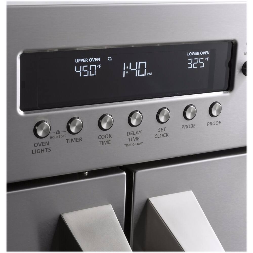 Monogram - 29.8" Built-In Double Electric Convection Wall Oven - Stainless steel - Alt_View_Standard_11