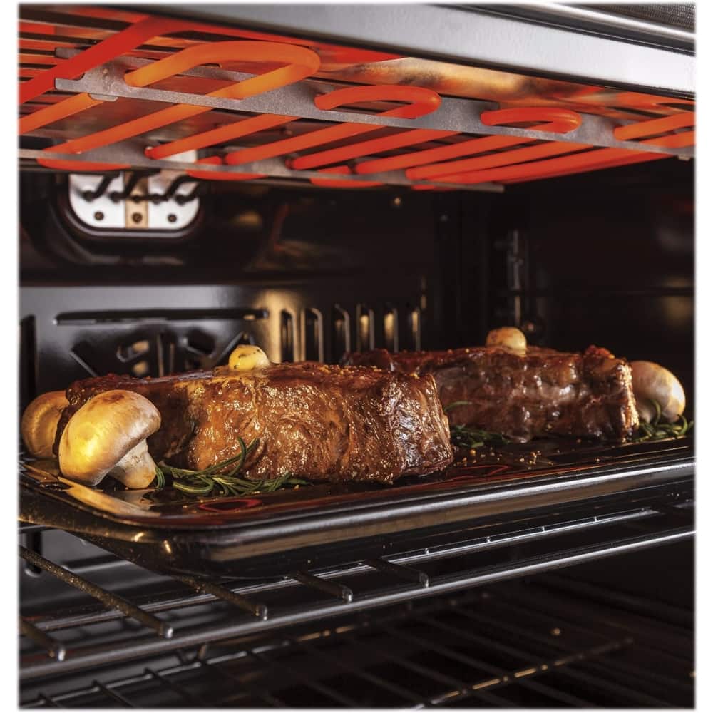 Monogram - 29.8" Built-In Double Electric Convection Wall Oven - Stainless steel - Alt_View_Standard_14