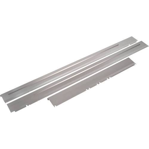 Monogram - Retrofit Trim Kit for Select Monogram 48" Side-By-Side Refrigerators - Stainless steel - Angle_Standard