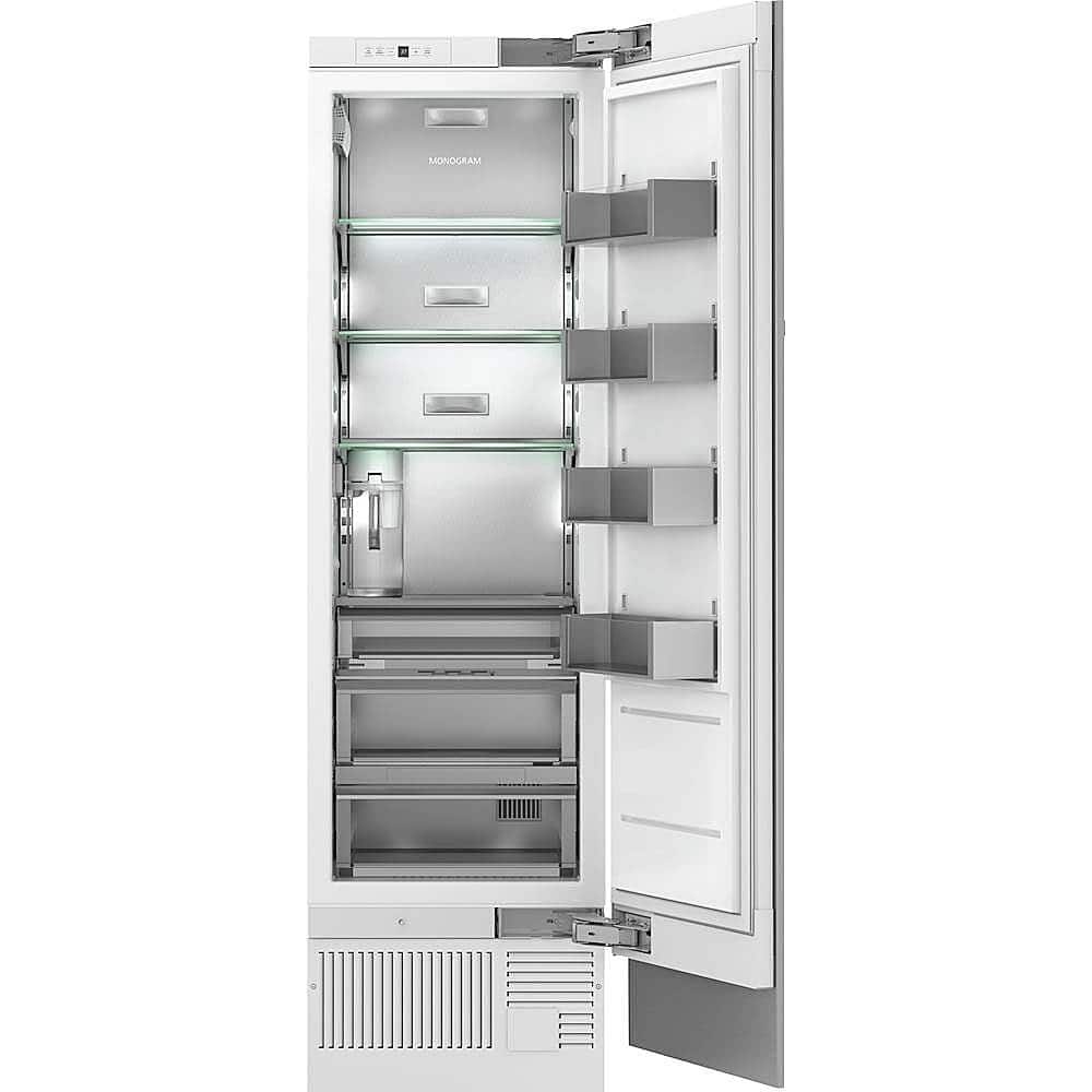 Monogram - 13.1 Cu. Ft. Built-In Refrigerator - Gray - Alt_View_Standard_11