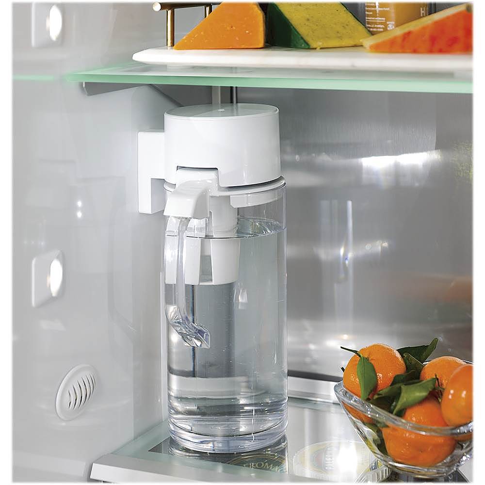 Monogram - 13.1 Cu. Ft. Built-In Refrigerator - Gray - Alt_View_Standard_13
