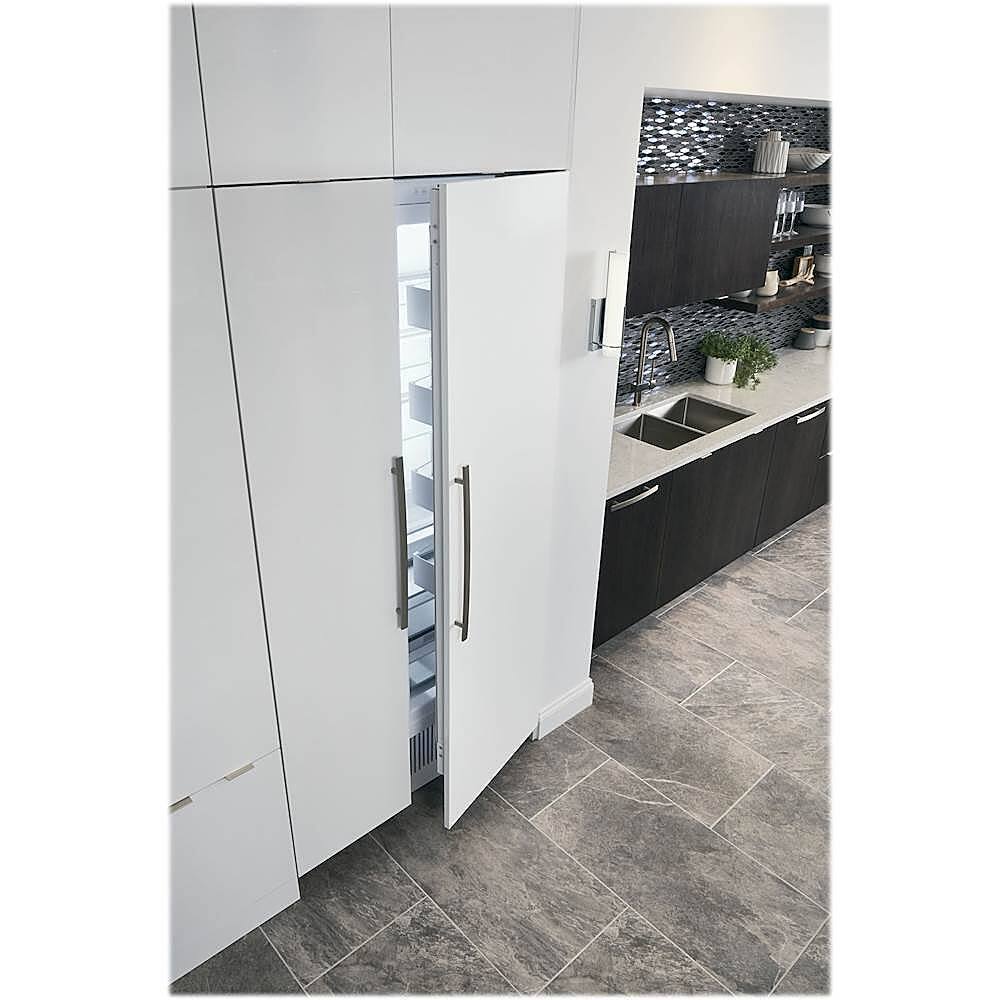 Monogram - 13.1 Cu. Ft. Built-In Refrigerator - Gray - Alt_View_Standard_19