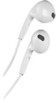Insignia - Wired Earbud Headphones - Off-white