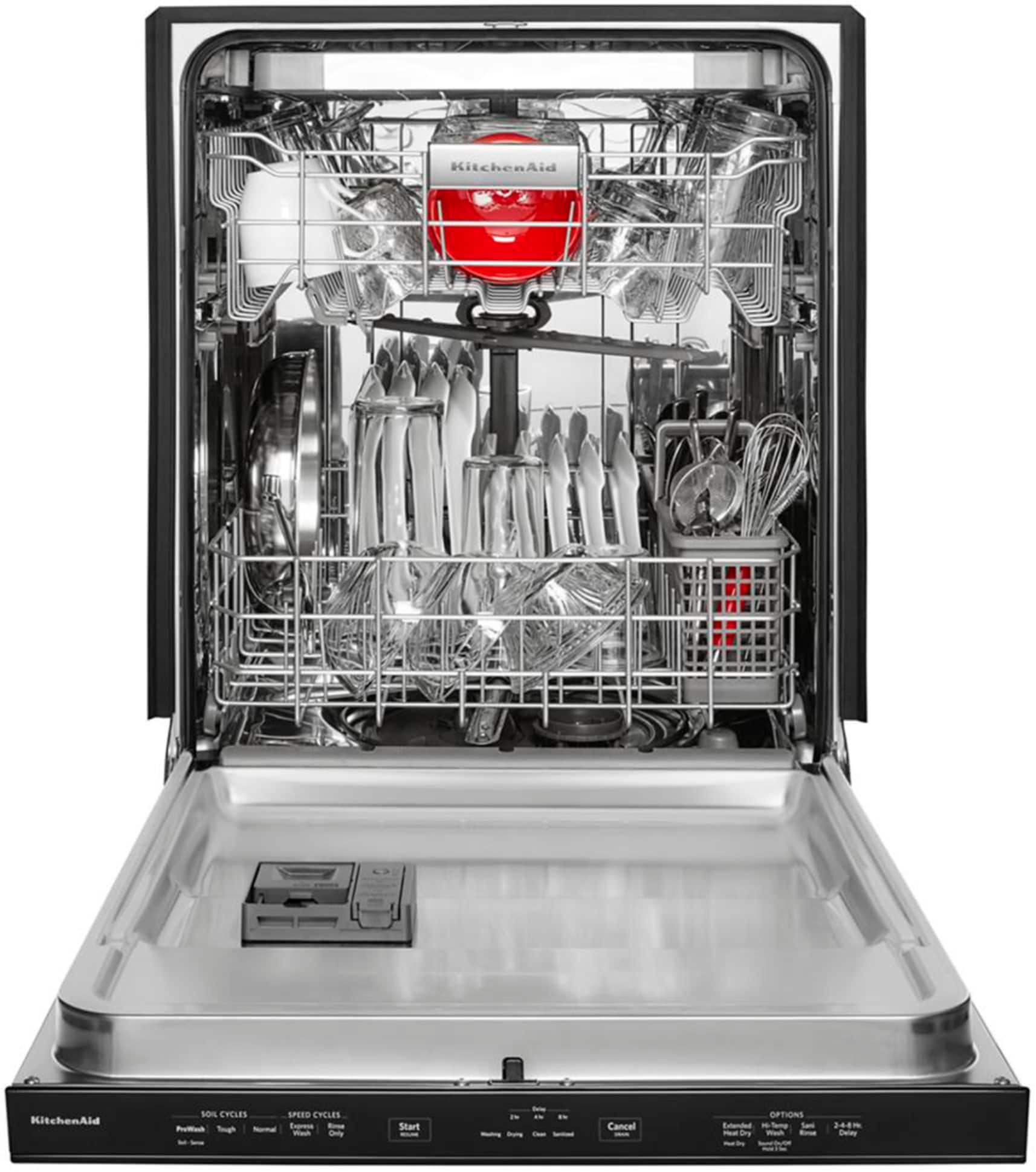 KitchenAid - 24" Built-In Dishwasher - Stainless steel - Alt_View_Standard_14