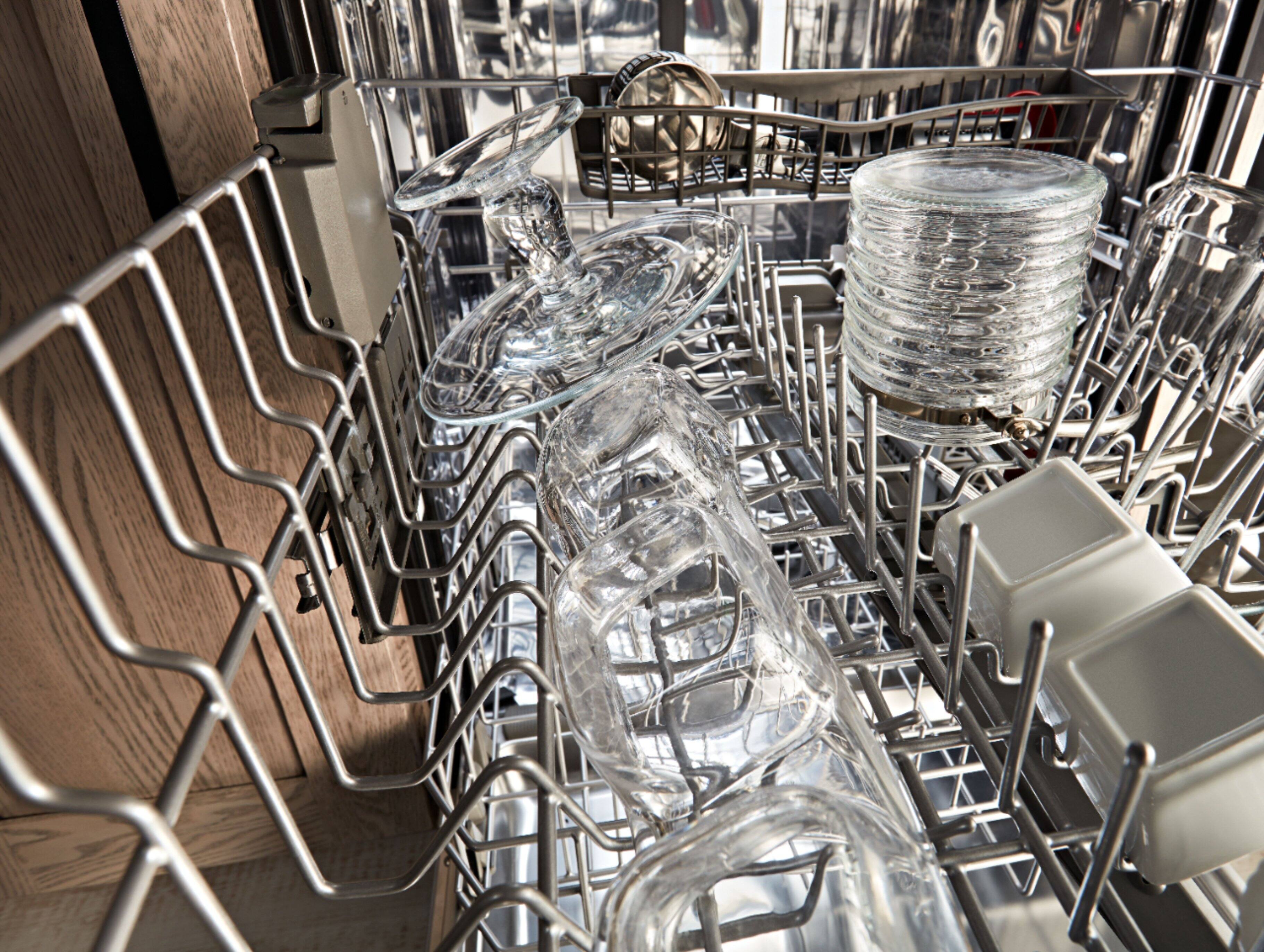 KitchenAid - 24" Top Control Built-In Dishwasher with Stainless Steel Tub - Stainless steel - Alt_View_Standard_17