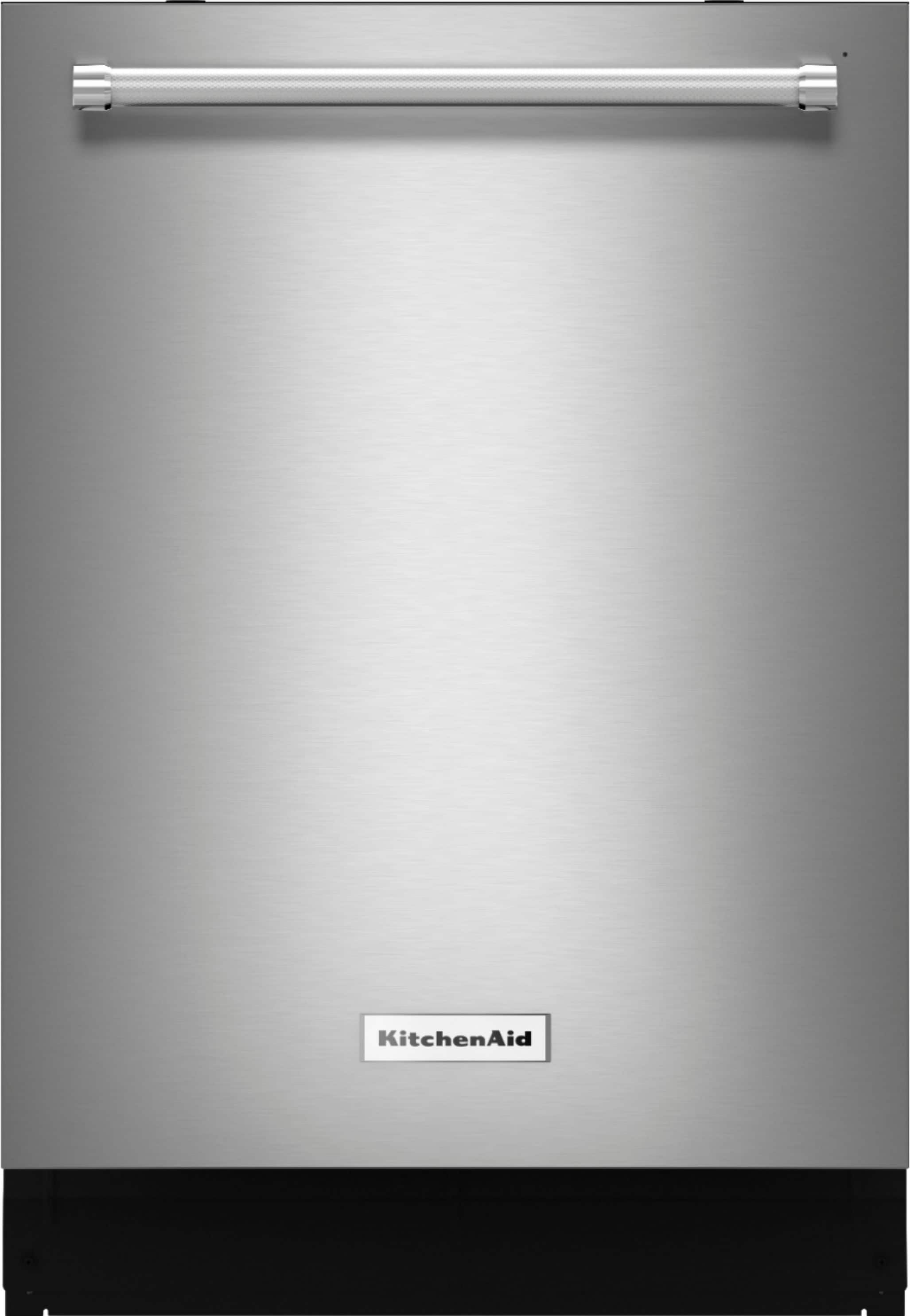 KitchenAid - 24" Built-In Dishwasher - Stainless steel - Front_Zoom