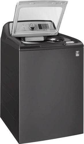 GE - 4.5 Cu. Ft. 14-Cycle Top-Loading Washer - Diamond gray - Angle_Standard