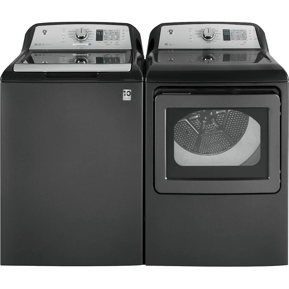 GE - 4.5 Cu. Ft. 14-Cycle Top-Loading Washer - Diamond gray - Alt_View_Standard_14