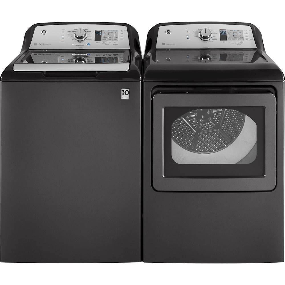 GE - 7.4 Cu. Ft. 12-Cycle Gas Dryer - Diamond Gray - Alt_View_Standard_14