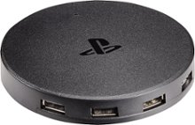 Rocketfish - USB Ultra Power Hub for PlayStation 3 - Black