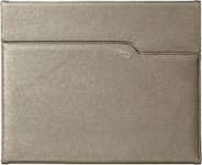 Rocketfish - Canvas Spectator Case for Apple® iPad® 2 and iPad (3rd Generation) - Pewter