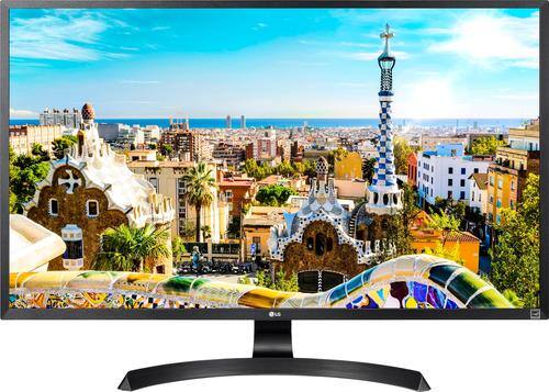 LG - 32" LED 4K UHD FreeSync Monitor - Black