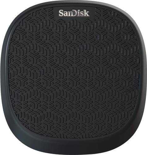 SanDisk - iXpand Base 64GB iPhone Charger and Backup - Black