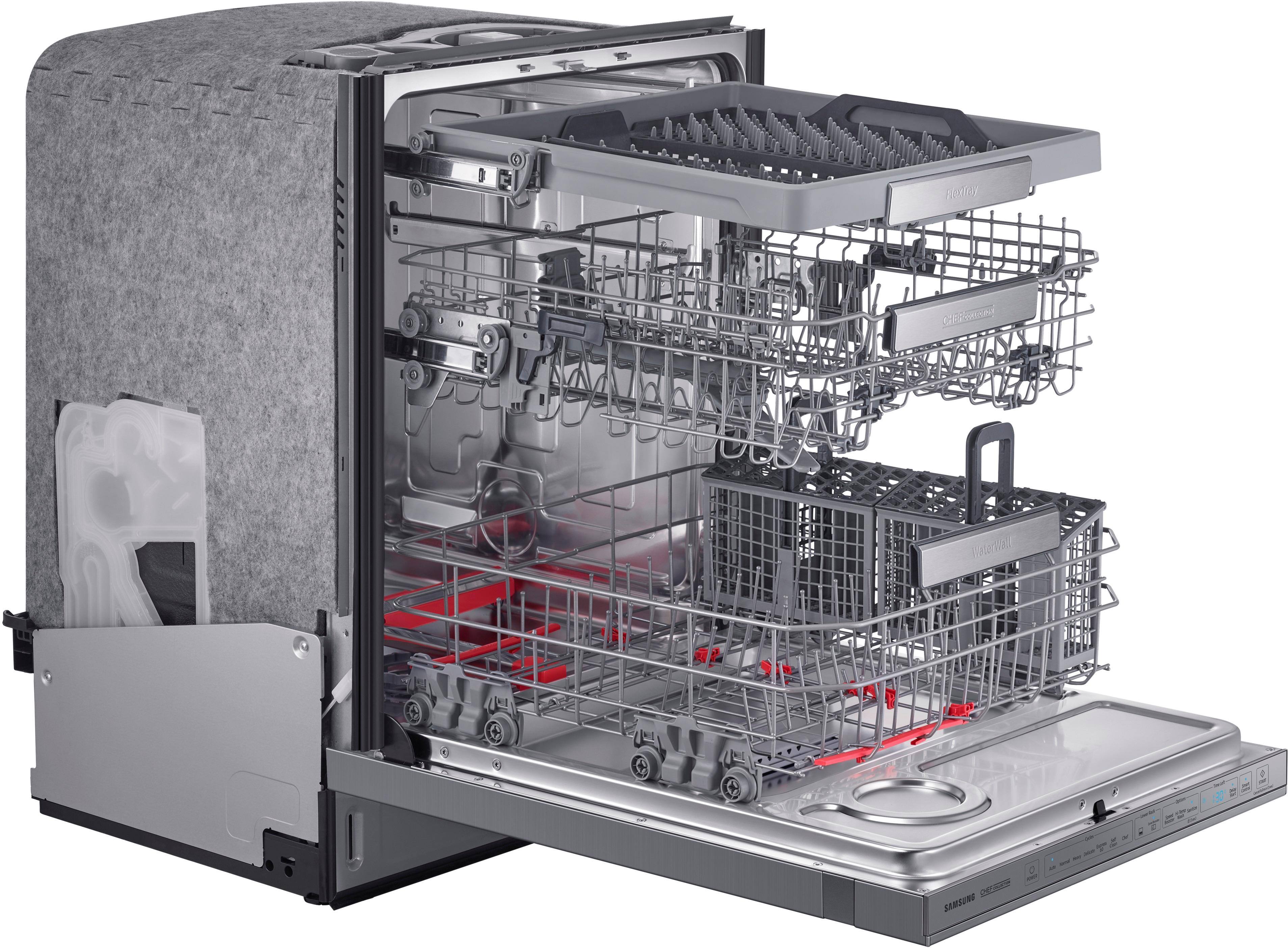 Samsung - Chef Collection WaterWall Dishwasher - Stainless steel - Alt_View_Standard_11