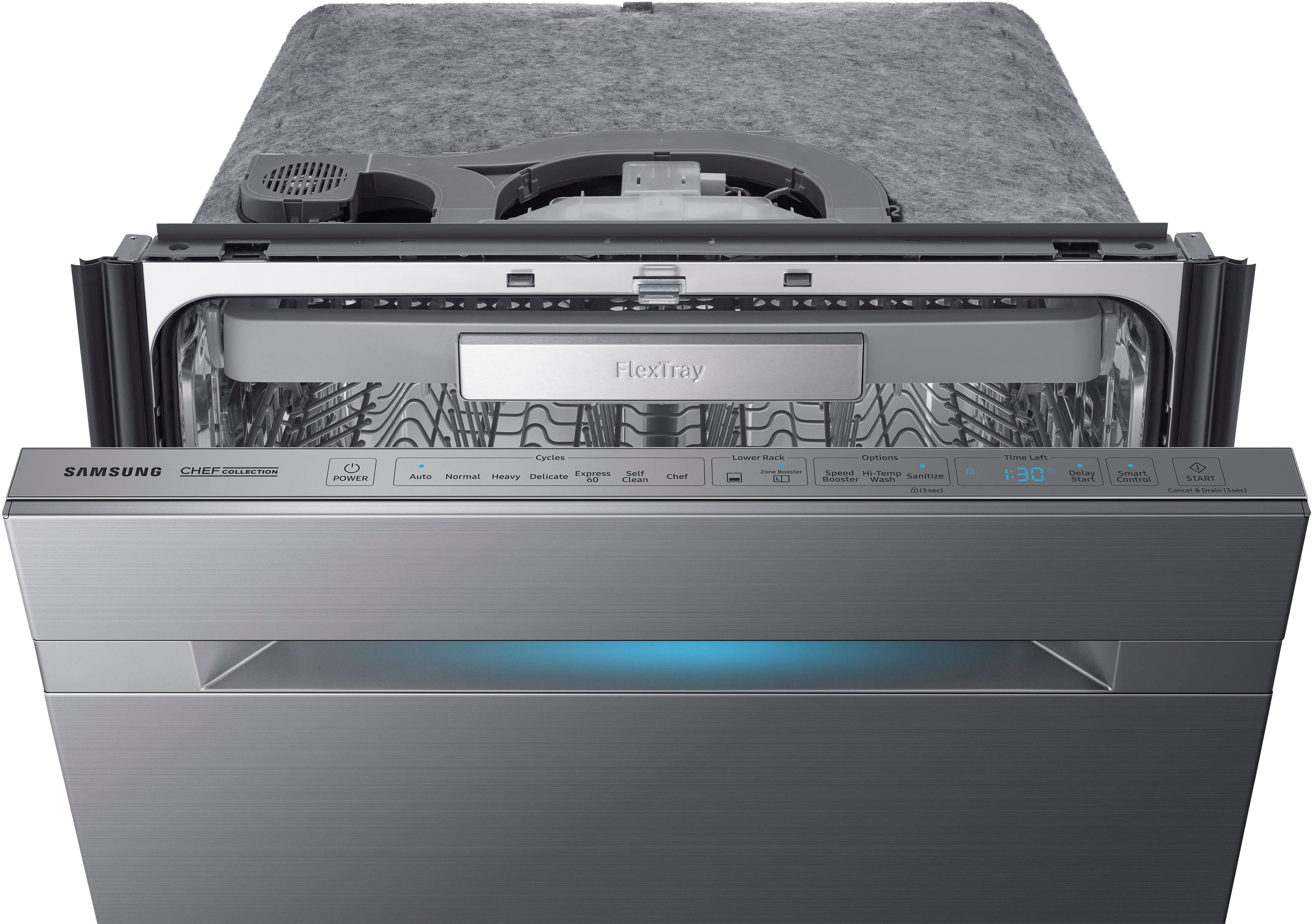 Samsung - Chef Collection WaterWall Dishwasher - Stainless steel - Alt_View_Standard_1