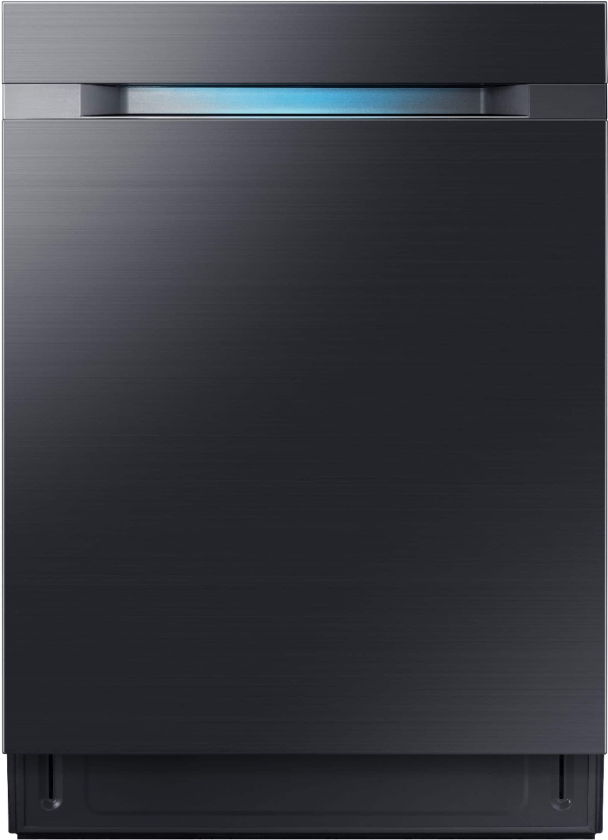 Samsung - Chef Collection WaterWall Dishwasher - Fingerprint Resistant Matte Black Stainless Steel - Front_Zoom