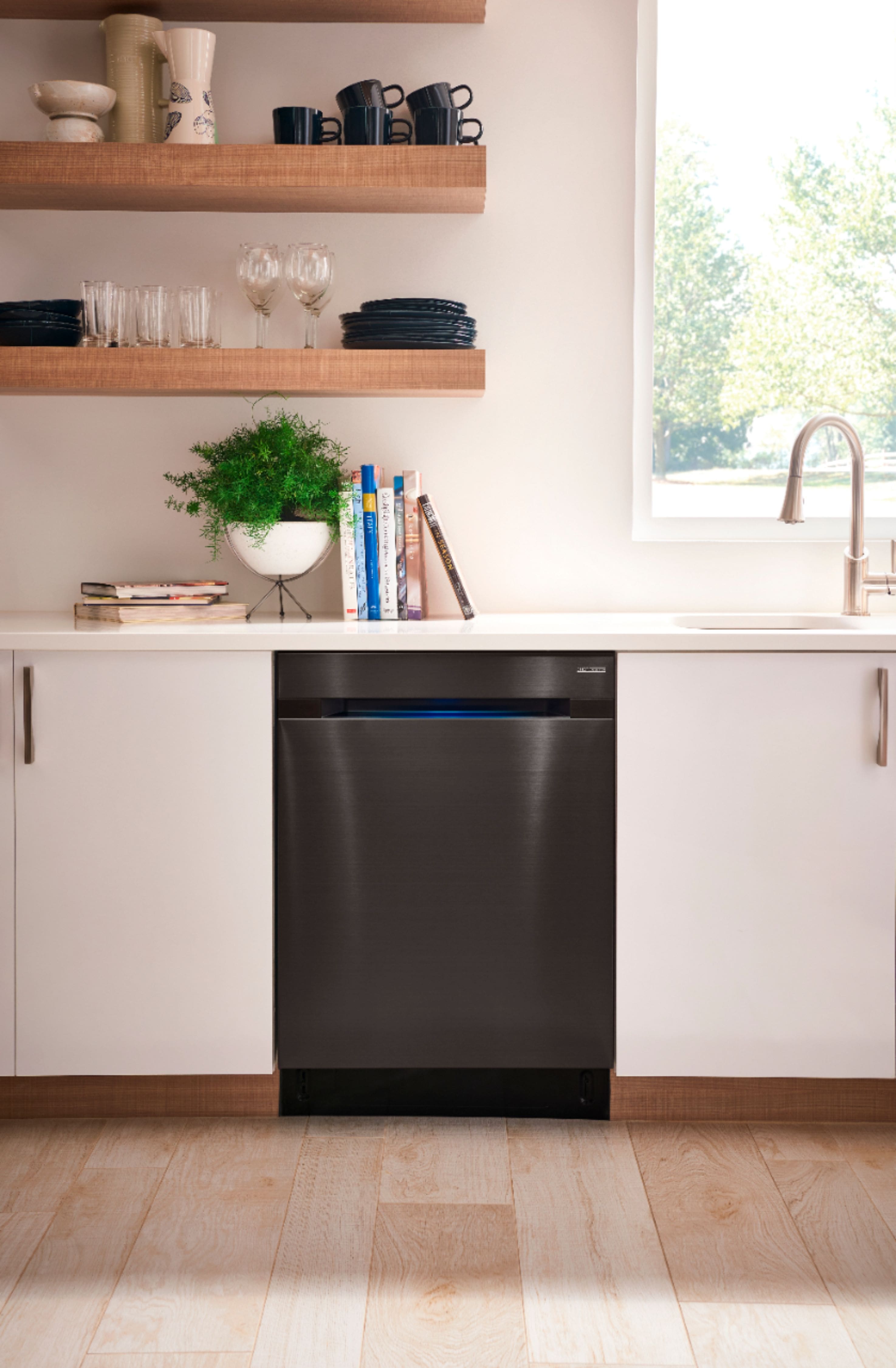 Samsung - Chef Collection WaterWall Dishwasher - Fingerprint Resistant Matte Black Stainless Steel - Alt_View_Standard_19