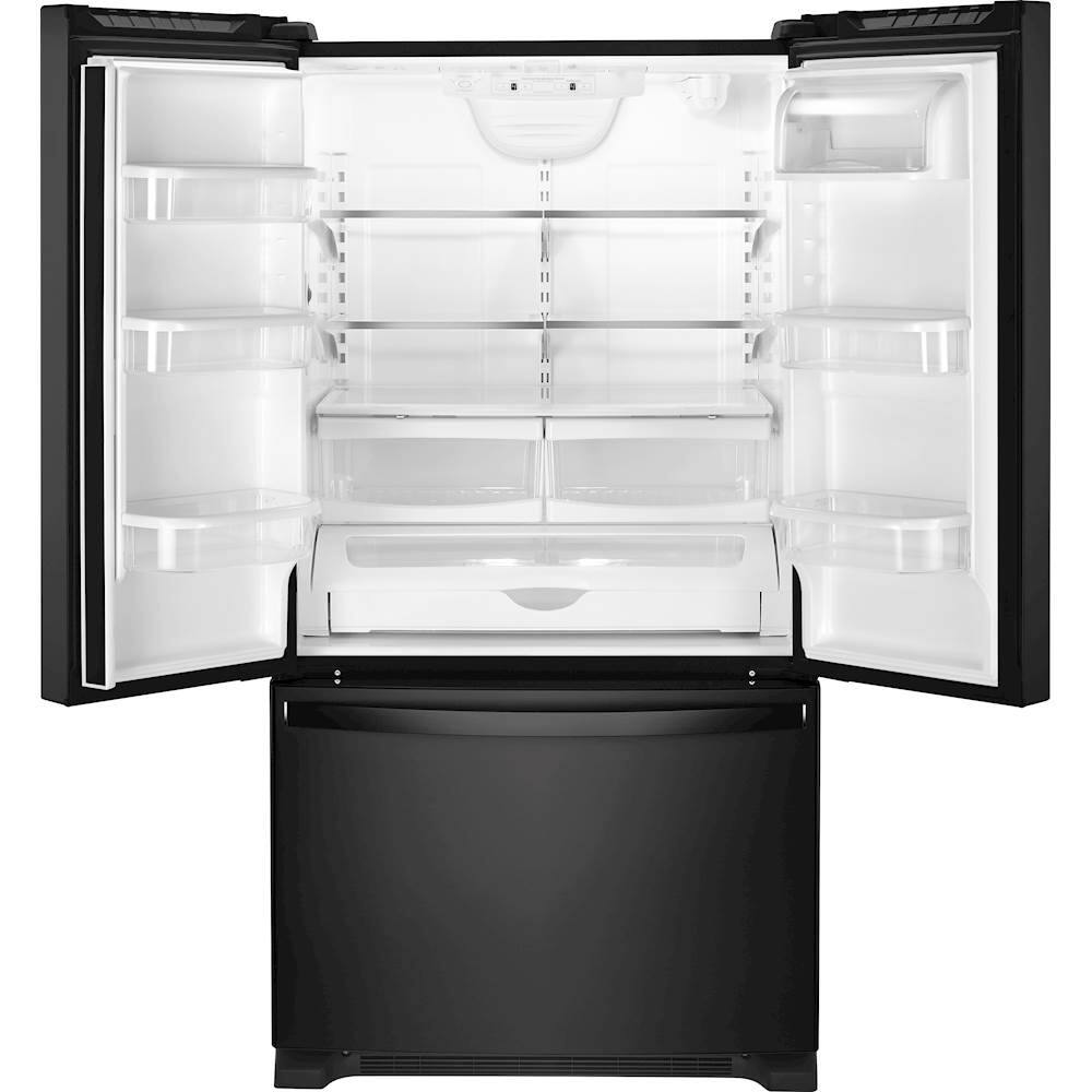 Whirlpool - 25.2 Cu. Ft. French Door Refrigerator - Black - Alt_View_Standard_11