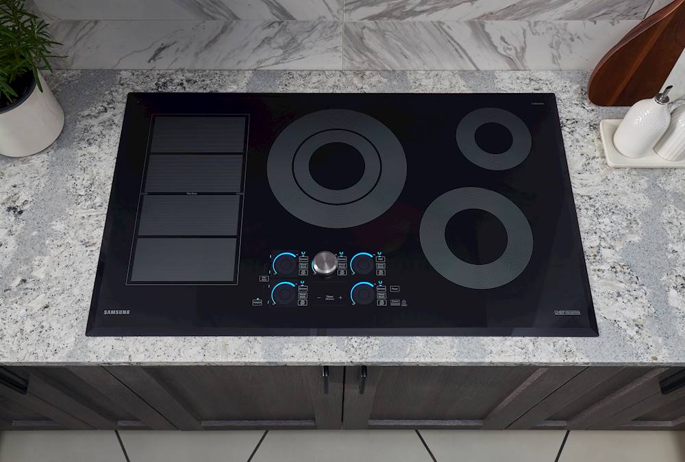 Samsung - Chef Collection 36" Induction Cooktop - Black - Alt_View_Standard_16