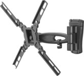 Dynex - Swivel TV Wall Mount for Most 13" - 32" TVs - Extends 7.5" - Black