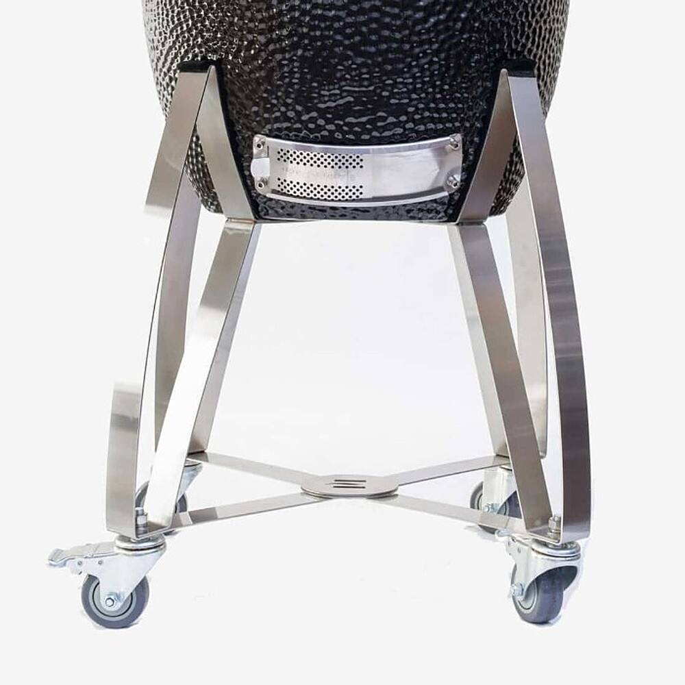Coyote - Cart for Coyote Asado Cooker - Stainless Steel - Angle_Zoom