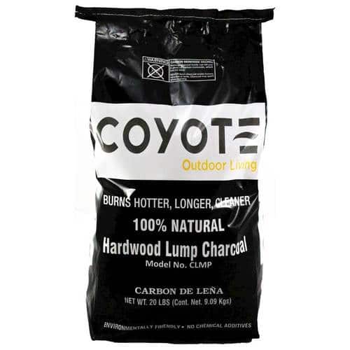 Coyote - Hardwood Lump Charcoal - Black - Front_Standard