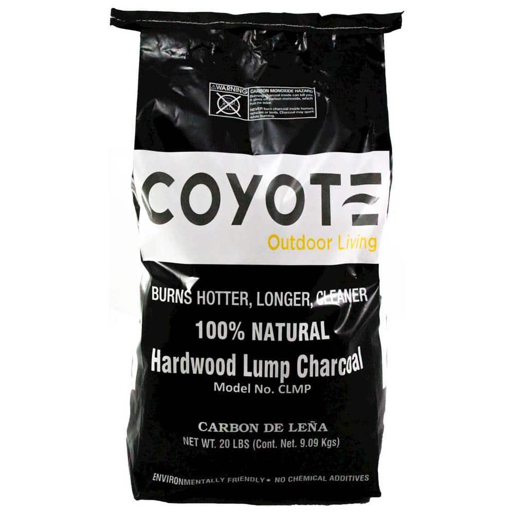 Coyote - Hardwood Lump Charcoal - Black - Front_Zoom